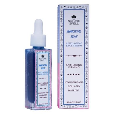 blue anti aging serum.